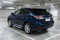 Lexus RX 2009-2015 Pedane Laterali Allmond Grey (2 pz, Alluminio) foto 1