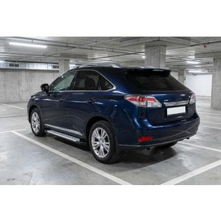 Pedane Laterali Allmond Grey (2 pz, Alluminio) Lexus RX 2009-2015 foto 1
