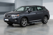 Lexus RX 2009-2015 Pedane Laterali Sunrise (2 pz, Alluminio) foto 1