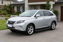 Lexus RX 2009-2015 Pedane Laterali Tayga Black (2 pz, Alluminio) foto 1