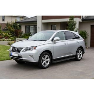 Pedane Laterali Tayga Black (2 pz, Alluminio) Lexus RX 2009-2015 foto 1