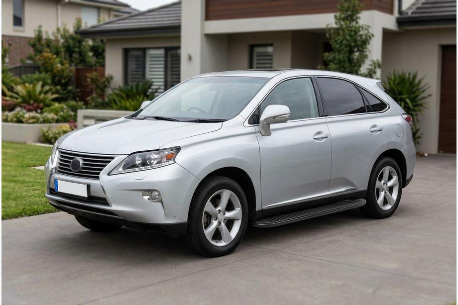 Lexus RX 2009-2015 Pedane Laterali Tayga Black (2 pz, Alluminio) Image