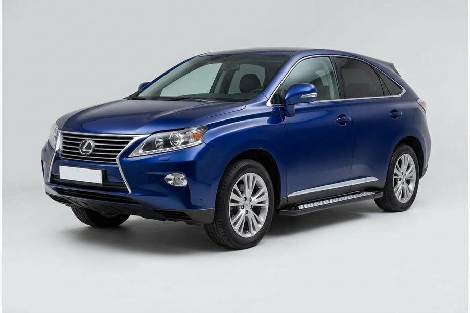 Lexus RX 2009-2015 Pedane Laterali New Vision Black (2 pz, Alluminio) Image