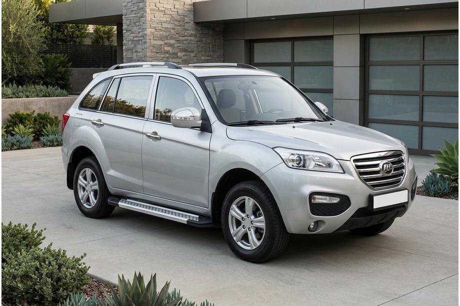 Lifan X60 2011- Pedane Laterali New Vision Grey (2 pz, Alluminio) Foto 1