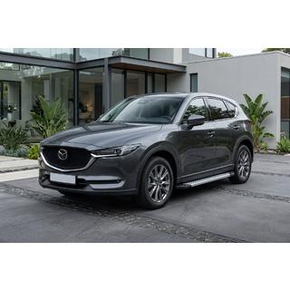 Pedane Laterali New Vision Grey (2 pz, Alluminio) Mazda CX-5 2017–2025 foto 1