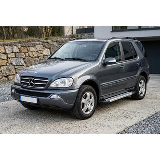 Pedane Laterali New Vision Grey (2 pz, Alluminio) Mercedes ML W163 1997-2005 foto 1