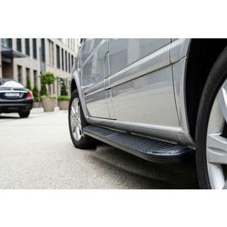 Pedane Laterali Tayga Black (2 pz, Alluminio) Mercedes Vito W639 2004-2014 foto 1