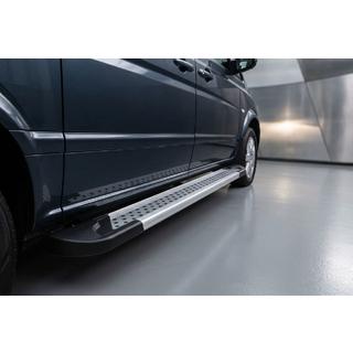 Pedane Laterali New Vision Grey (2 pz, Alluminio) Mercedes Vito W639 2004-2014 foto 1