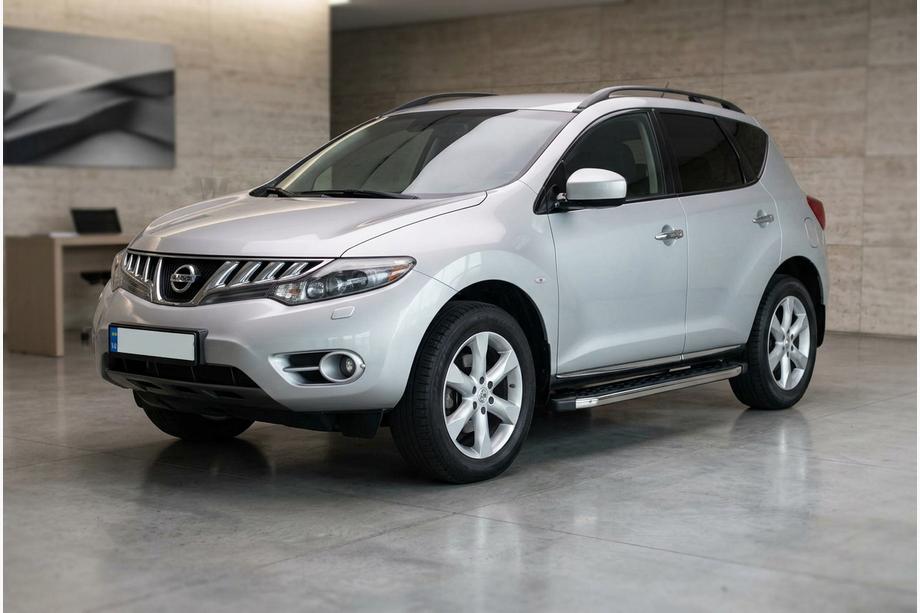 Nissan Murano 2008-2014 Pedane Laterali BlackLine (2 pz, alluminio) Foto 1