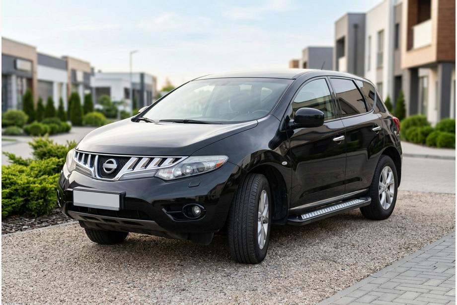 Nissan Murano 2008-2014 Pedane Laterali New Vision Black (2 pz, Alluminio) Foto 1