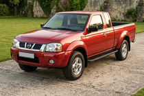 Nissan NP300 1999-2015 Pedane Laterali Tayga Black (2 pz, Alluminio) foto 1