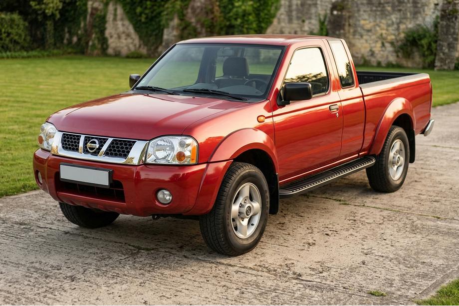 Nissan NP300 1999-2015 Pedane Laterali Tayga Black (2 pz, Alluminio) Image