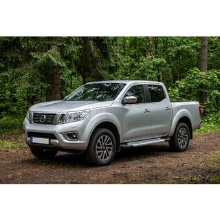 Pedane Laterali New Vision Grey (2 pz, Alluminio) Nissan Navara/NP300 2016- foto 1
