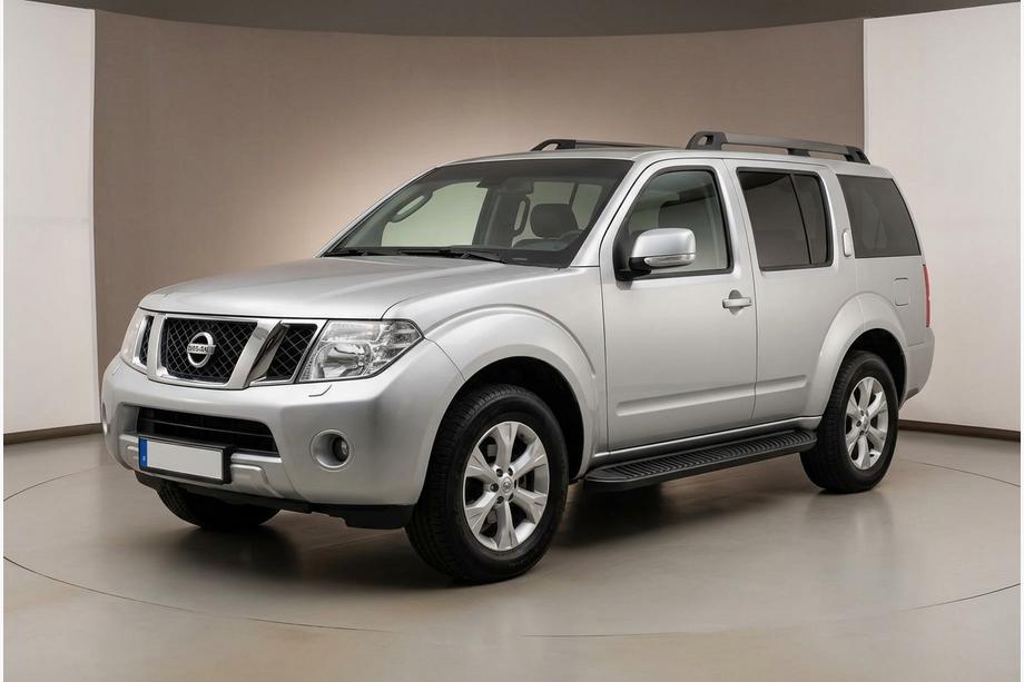 Nissan Pathfinder R51 2005-2014 Pedane Laterali Tayga Black (2 pz, Alluminio) Image