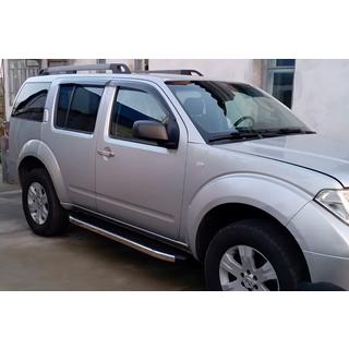 Pedane Laterali BlackLine (2 pz, alluminio) Nissan Pathfinder R51 2005-2014 foto 4
