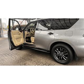 Pedane Laterali New Vision Grey (2 pz, Alluminio) Nissan Patrol Y62 2010-2024 foto 4