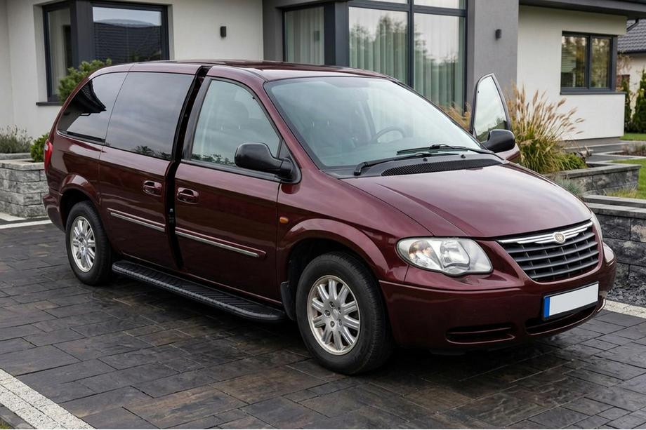 Chrysler Voyager 2001-2007 Pedane Laterali Bosphorus Black (2 pz, Alluminio) Image