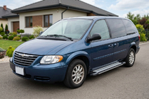 Chrysler Voyager 2001-2007 Pedane Laterali Rainbow (2 pz, Alluminio) foto 1