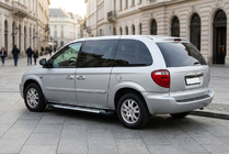 Chrysler Voyager 2001-2007 Pedane Laterali Line (2 pz, Alluminio) foto 1