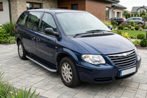 Chrysler Voyager 2001-2007 Pedane Laterali Tayga Grey (2 pz, Alluminio) foto 1