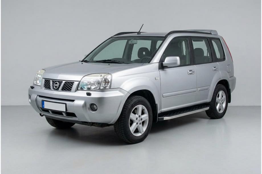 Nissan X-trail T30 2002-2007 Pedane Laterali BlackLine (2 pz, alluminio) Image