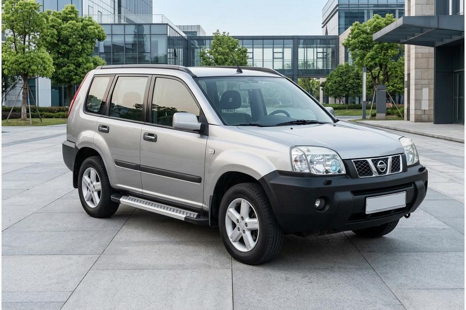 Nissan X-trail T30 2002-2007 Pedane Laterali New Vision Grey (2 pz, Alluminio) Foto 1