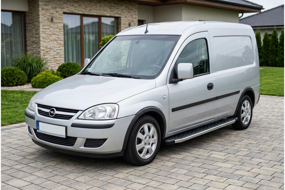 Opel Combo 2002–2012 Pedane Laterali BlackLine (2 pz, alluminio) Image