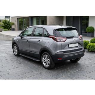 Pedane Laterali Tayga Black (2 pz, Alluminio) Opel Crossland X 2017-2024 foto 1