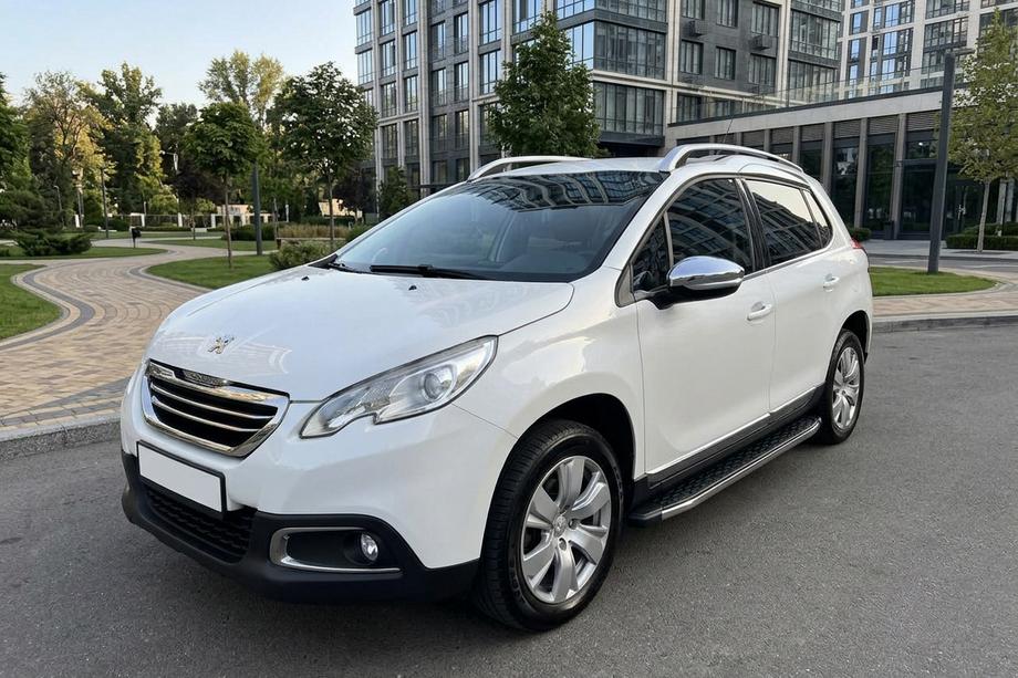 Peugeot 2008 2013-2019 Pedane Laterali BlackLine (2 pz, Alluminio) Image