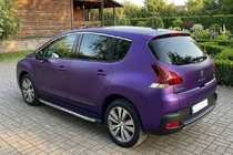 Peugeot 3008 2008-2016 Pedane Laterali BlackLine (2 pz, Alluminio) 2014-2016 foto 1