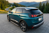 Peugeot 3008 2016-2023 Pedane Laterali BlackLine (2 pz, Alluminio) foto 1