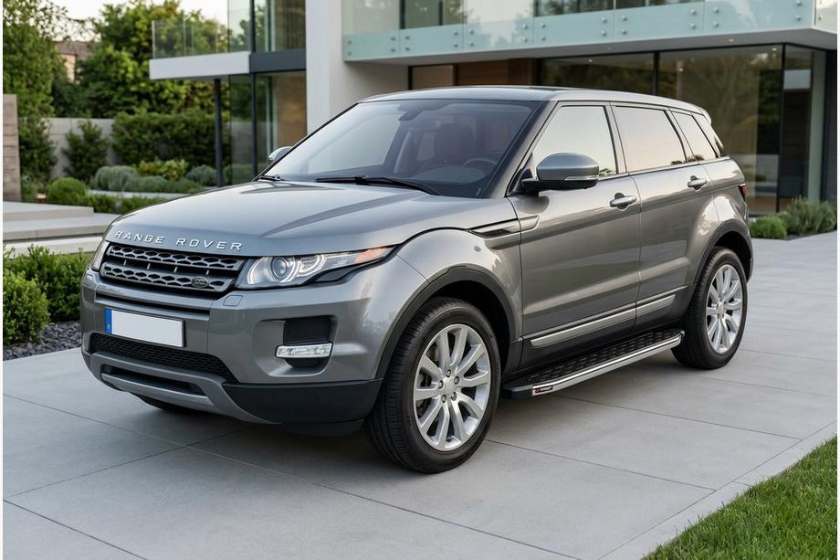 Range Rover Evoque 2012-2018 Pedane Laterali BlackLine (2 pz, Alluminio) Image