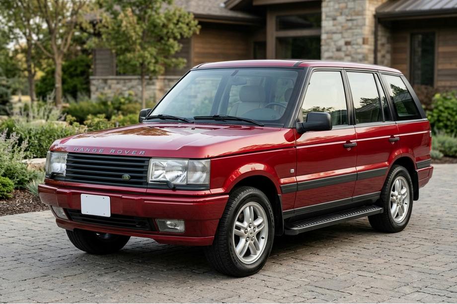 Range Rover II P38A 1997-2002 Pedane Laterali Tayga Black (2 pz, Alluminio) Image