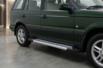Range Rover II P38A 1997-2002 Pedane Laterali New Vision Grey (2 pz, Alluminio) foto 1