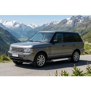 Pedane Laterali New Vision Grey (2 pz, Alluminio) Range Rover III L322 2002-2012 foto 1