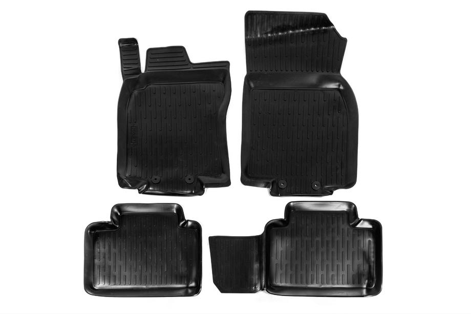 Nissan X-trail T32/Rogue 2014-2021 Tappetini in gomma (4 pz, Niken 3D) Image