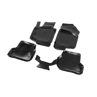 Tappetini in gomma (4 pz, Niken 3D) Volkswagen Jetta 2006-2011 foto 2