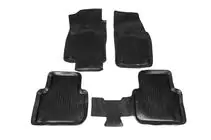 Volkswagen Tiguan 2016-2023 Tappetini in gomma (4 pz, Niken 3D) foto 2