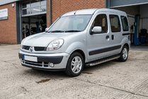 Renault Kangoo 1998-2008 Pedane Laterali BlackLine (2 pz, Alluminio) foto 1