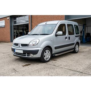 Pedane Laterali BlackLine (2 pz, Alluminio) Renault Kangoo 1998-2008 foto 1