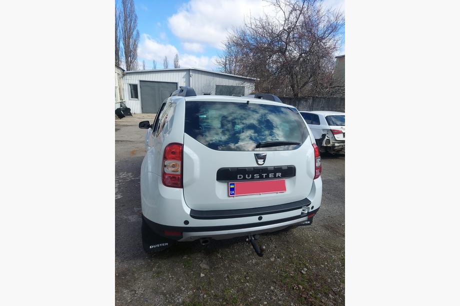 Renault Duster 2008–2017 Protezione paraurti posteriore EuroCap (ABS) Foto 4