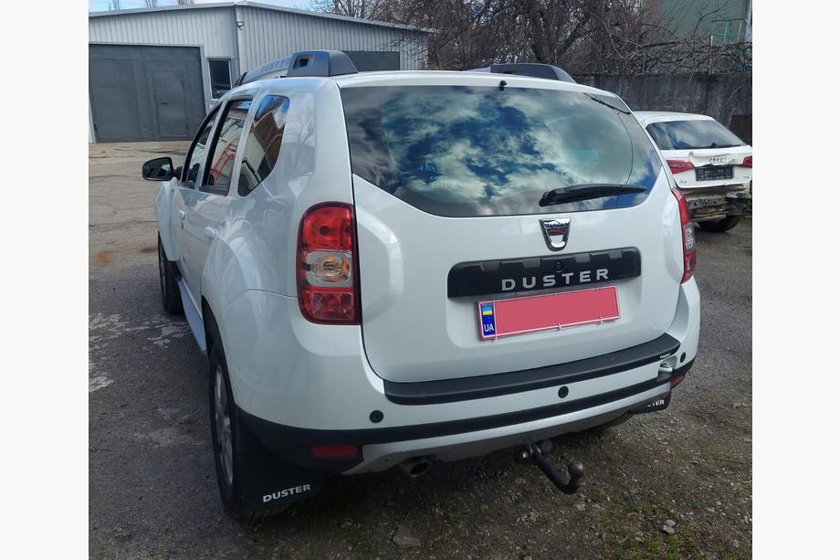 Renault Duster 2008–2017 Protezione paraurti posteriore EuroCap (ABS) Foto 2