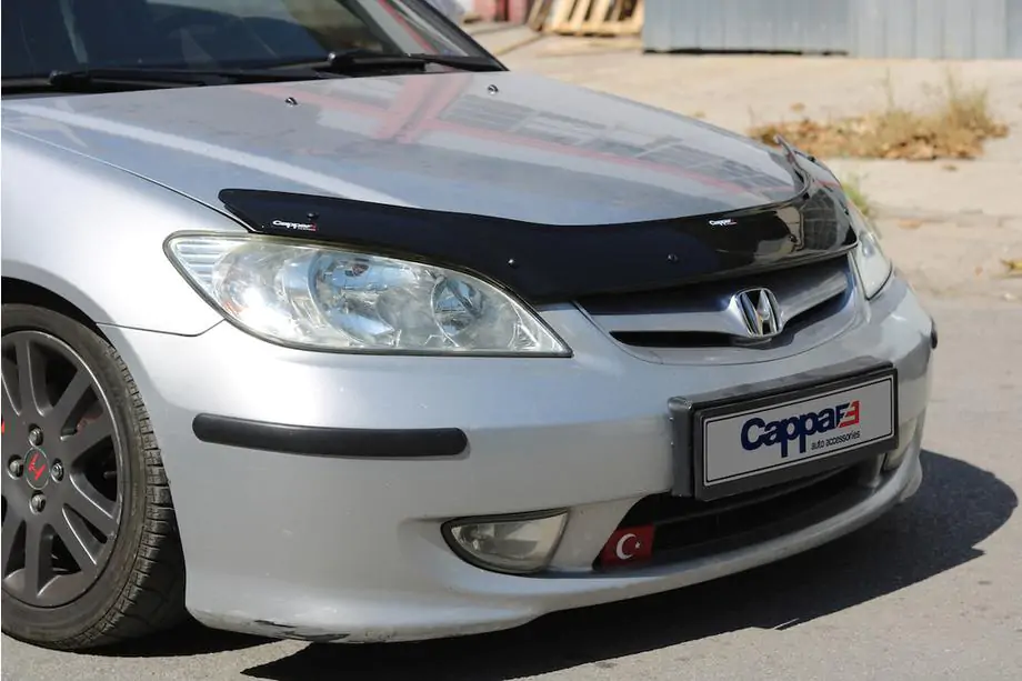 Honda Civic Sedan VII 2001-2006 Deflettore cofano (EuroCap) Foto 3