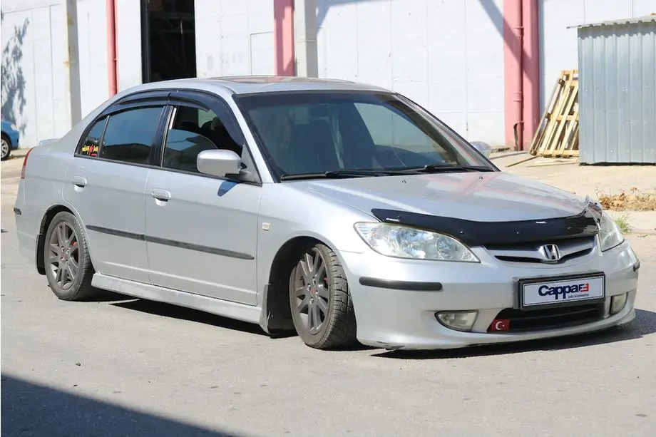 Honda Civic Sedan VII 2001-2006 Deflettore cofano (EuroCap) Foto 4
