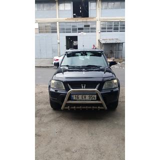 Visiera parabrezza (nero lucido, 5mm) Honda CRV 1996-2001 foto 3