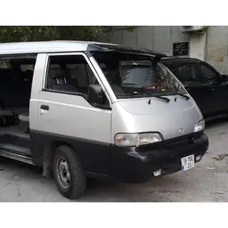 Visiera parabrezza (nero lucido, 5mm) Hyundai H100 foto 2