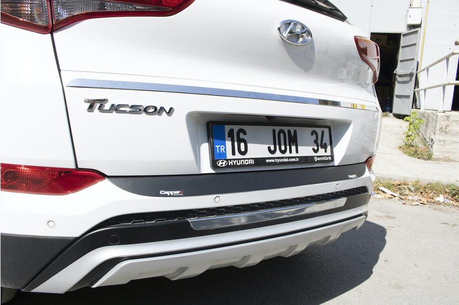 Hyundai Tucson TL 2016-2021 Copertura paraurti posteriore EuroCap 2016-2018 (ABS) Foto 7