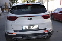 Kia Sportage 2015-2021 Copertura paraurti posteriore EuroCap 2015-2018 (ABS) foto 7