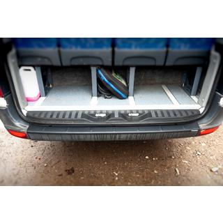 Protezione paraurti posteriore EuroCap (ABS) Volkswagen Crafter 2006-2016 foto 1