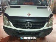 Mercedes Sprinter W906 2006–2018 Deflettore cofano effetto carbonio 2006-2013 (EuroCap) foto 3